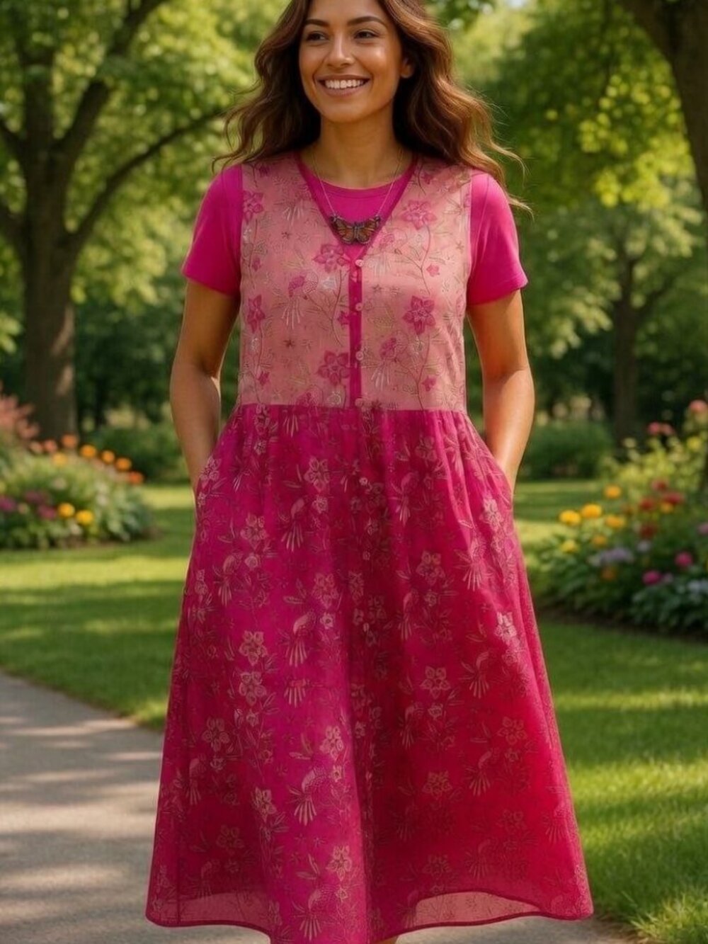 Gudrun Sjoden - Summer Dress XL Organic Cotton NWT